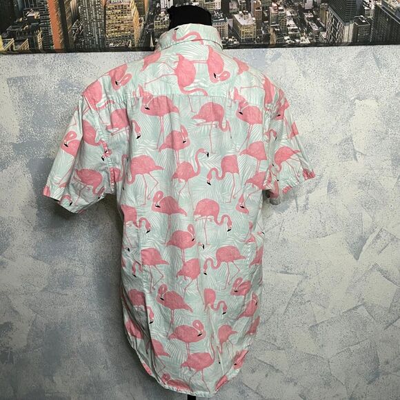Artistry in Motion Flamingo Short Sleeve Woven size M - Picture 2 of 10